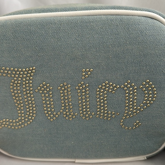 Juicy Couture Denim Obsession Camera Crossbody/Shoulder Bag - NWT - Picture 2 of 8